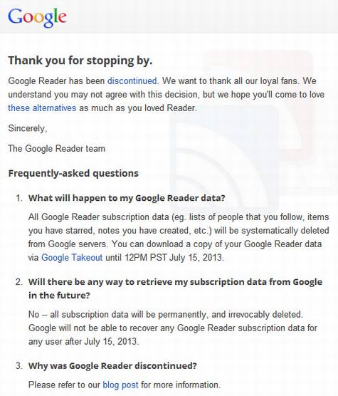 Google Readerʽر