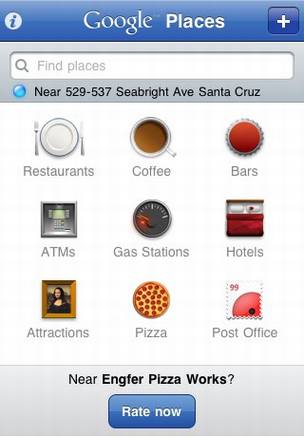 Google Places½iPhone