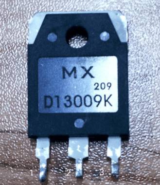 三极管D13009k实物图及参数说明